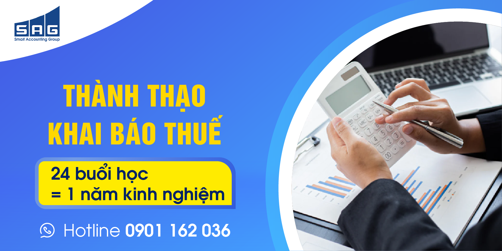 Thành thạo kế toán thuế: 24 buổi học = 1 năm kinh nghiệm
