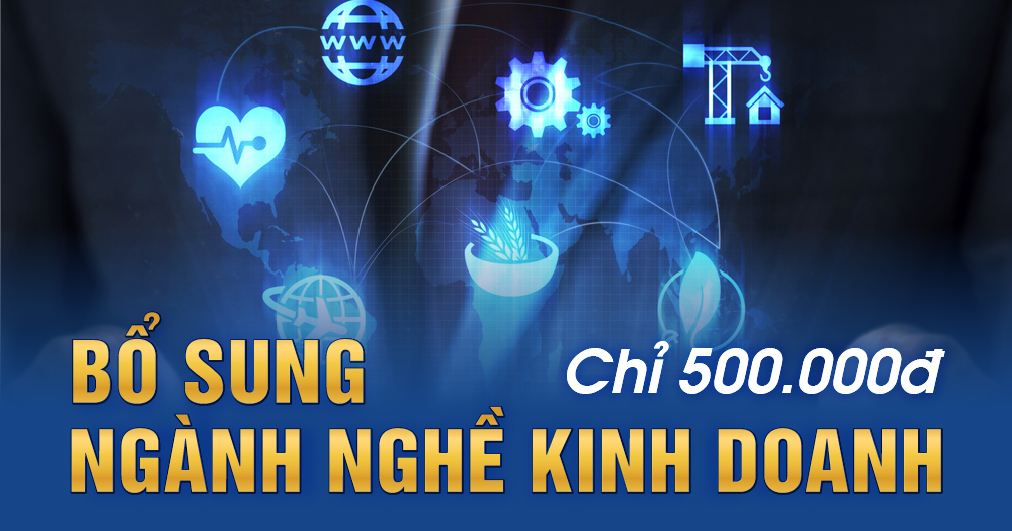 bổ sung ngành nghề kinh doanh