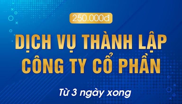thành lập công ty cổ phần