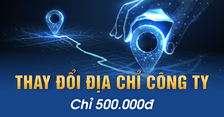 thay đổi địa chỉ công ty