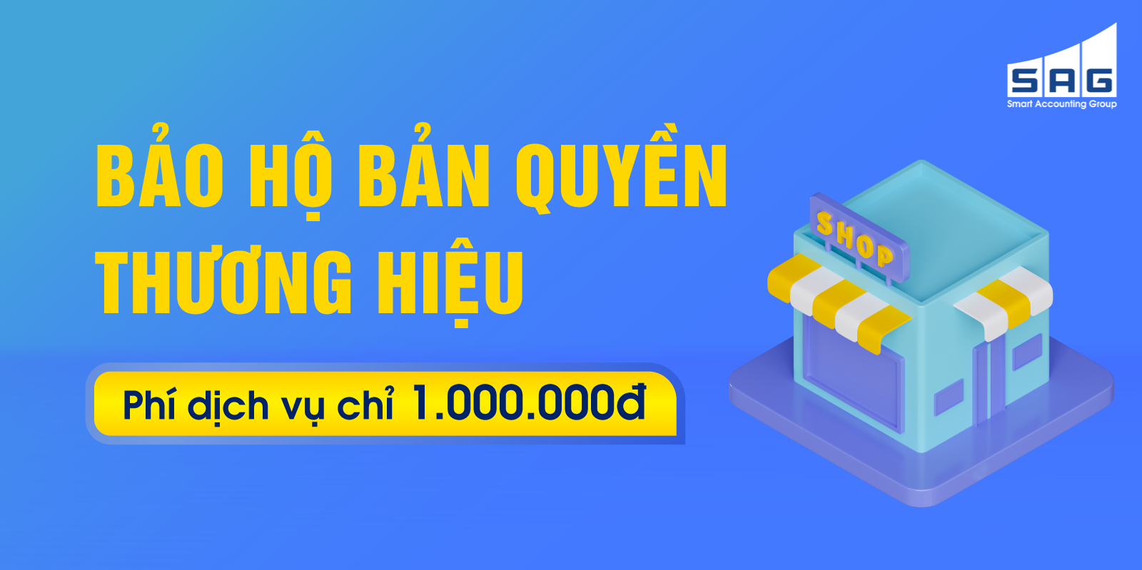 Dịch vụ đăng ký thương hiệu, nhãn hiệu độc quyền với phí dịch vụ chỉ 1.000.000đ