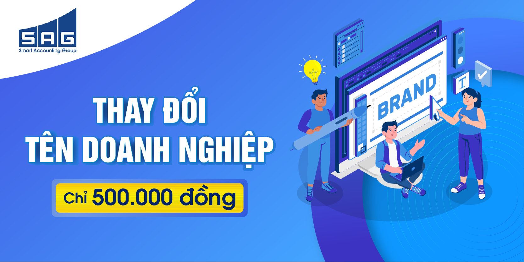 Dịch vụ làm thủ tục thay đổi tên doanh nghiệp / công ty - Trọn gói 500.000đ