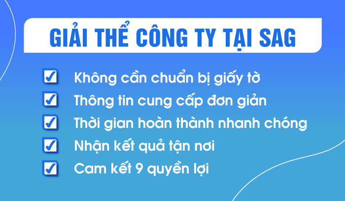 Dịch vụ làm thủ tục giải thể công ty, doanh nghiệp nhanh chóng, đơn giản, nhận kết quả tận nơi